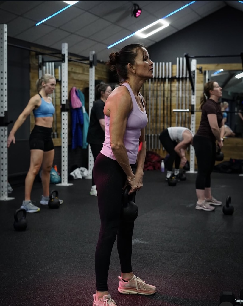 Circuit training stations at The Zone Neston
