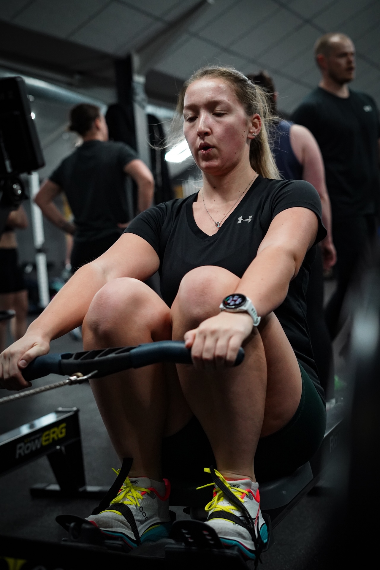 HYROX running and functional training