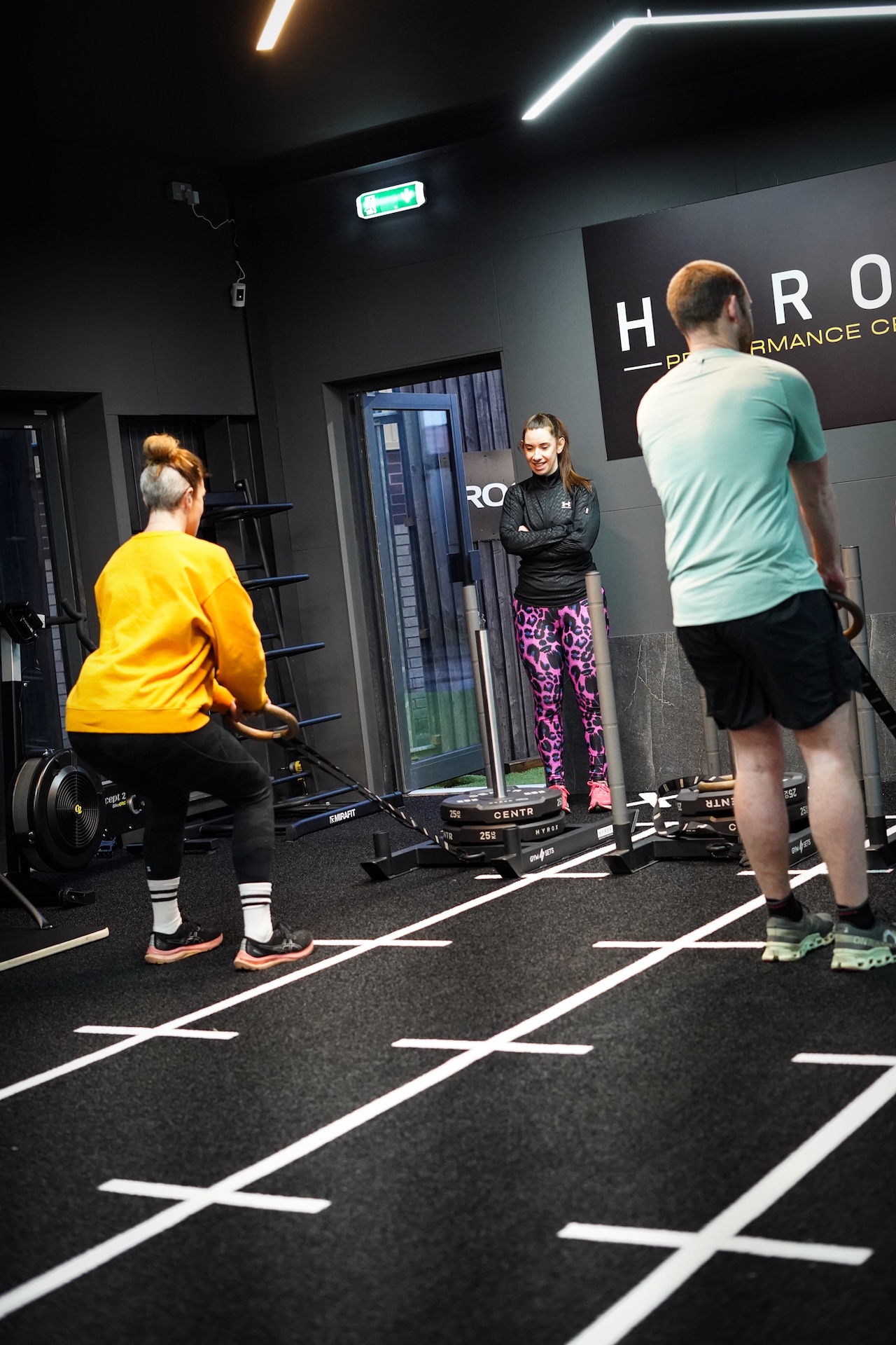 HYROX training at The Zone Neston