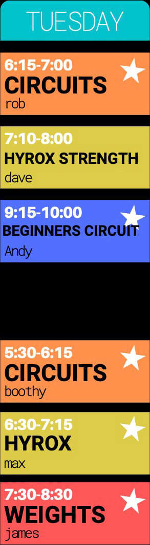 Timetable