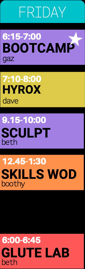 Timetable